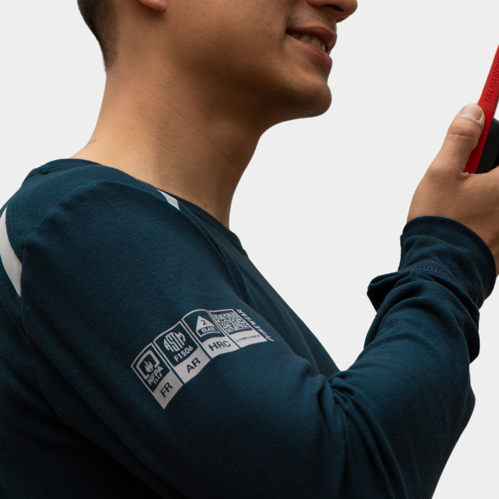 Polera Ignífuga polo Certificada