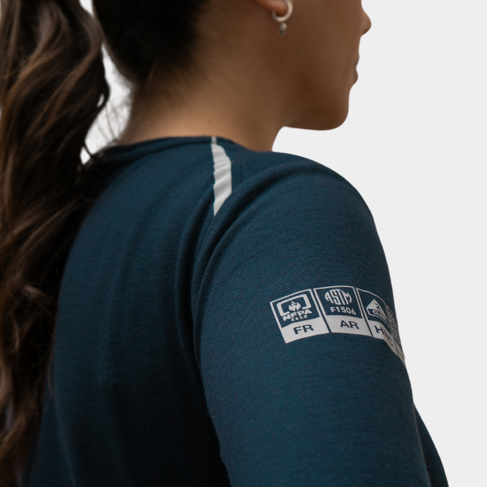 Polera Ignífuga polo Certificada