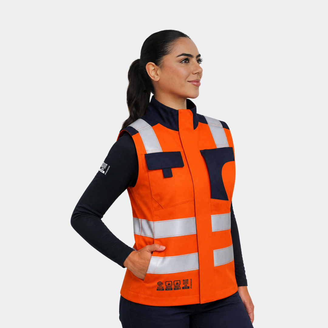Geólogo Ignífugo Bicolor Certificado Mujer