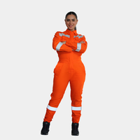 Overol Ignífugo Certificado Naranjo Mujer